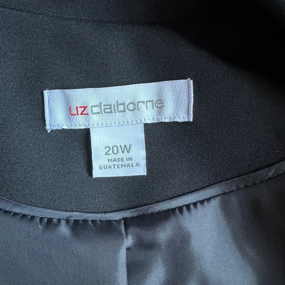 Liz Claiborne black Lined Blazer - Picture 5 of 9